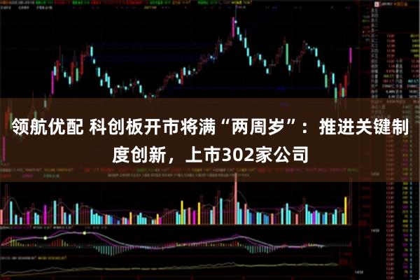 领航优配 科创板开市将满“两周岁”：推进关键制度创新，上市302家公司